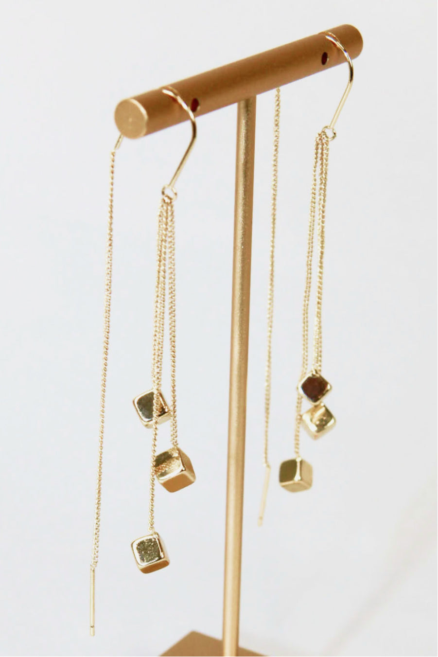 Cubics Threader Earrings