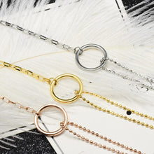 Load image into Gallery viewer, Gold / Silver Circle Chain Bracelet