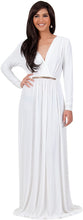 Load image into Gallery viewer, KOH KOH V-Neck Flowy Formal Kaftan Dress - Zainab&#39;s Closet