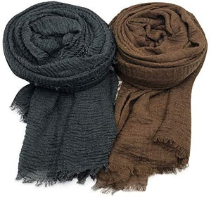 AxeSickle 3PCs Scarf Shawl Wrap Hijab - Zainab's Closet