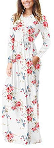VIISHOW Casual Maxi Dress with Pockets - Zainab's Closet