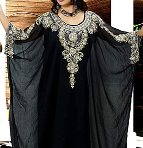 KoC Women's Wear Dubai Kaftan Abaya - Zainab's Closet