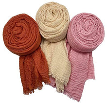 Load image into Gallery viewer, MANSHU 6 PCS Womens Soft Scarf and Wrap