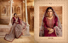 Load image into Gallery viewer, Delisa New Indian/Pakistani Eid Special Party/Ethnic wear Georgette Straight Ghagra Style Salwar for Womens