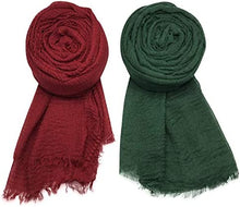Load image into Gallery viewer, MANSHU 3 PCS Soft Large Scarf Shawl Wrap Hijab - Zainab&#39;s Closet
