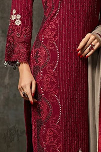 Delisa Indian/Pakistani Ethnic wear Georgette Straight Salwar Kameez