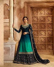 Load image into Gallery viewer, Delisa New Indian/Pakistani Eid Special Party/Ethnic wear Georgette Straight Ghagra Style Salwar for Womens