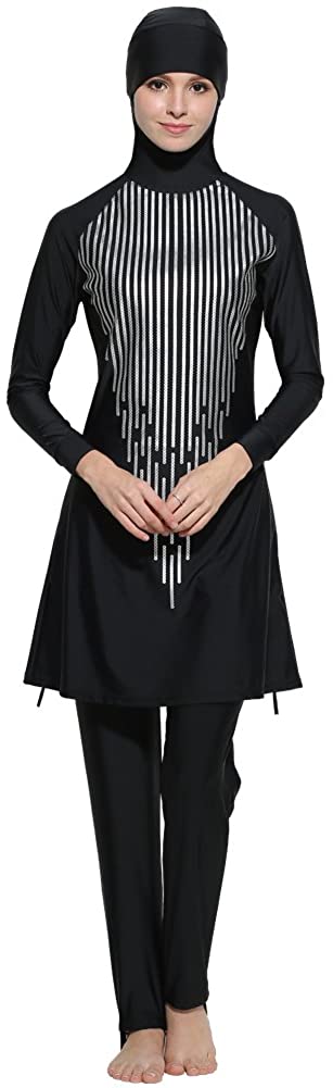 Islamic Full Cover Modest Swimsuit Beachwear Burkini Swimwear for Women - Zainab's Closet