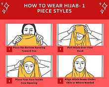 Load image into Gallery viewer, Amira Ready to Wear One-Piece Instant Soft Hijab Head Wrap - Zainab&#39;s Closet