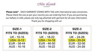 Miss Lavish London Ladies Kaftan Kimono Maxi Style Dress Teens-Adult Women in Regular to Plus Size