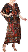 Load image into Gallery viewer, Miss Lavish London Ladies Kaftan Kimono Maxi Style Dress Teens-Adult Women in Regular to Plus Size
