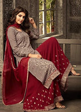 Load image into Gallery viewer, Delisa Indian/Pakistani Ethnic Wear Georgette Plaazosharara for Women