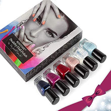 Load image into Gallery viewer, BONTIME Non-Toxic Nail Polish - Easy Peel Off &amp; Quick Dry, Organic Water Based Nail Polish Set for Women,Teens,Kids(6 Colors,0.27 fl oz) - Zainab&#39;s Closet