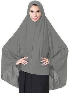 Ababalaya Elegant Modest Islamic Soft Lightweight Jersey Hijab - Zainab's Closet