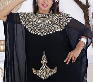 KoC Women's Long Maxi Summer One-Size Kaftan - Zainab's Closet