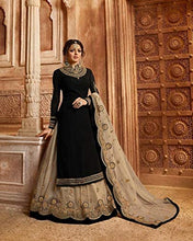 Load image into Gallery viewer, Delisa New Indian/Pakistani Eid Special Party/Ethnic wear Georgette Straight Ghagra Style Salwar for Womens