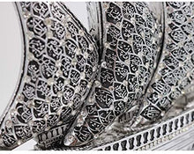Load image into Gallery viewer, Modefa Islamic Turkish Table Decor Showpiece Gift Sculpture Figure Arabic 99 Names of Allah Sailboat (Silver)