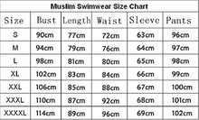 Load image into Gallery viewer, Ababalaya Women&#39;s Islamic 2/Piece Full Cover Hijab Burkini Swimsuit Swimwear - Zainab&#39;s Closet