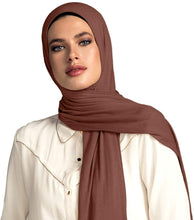 Load image into Gallery viewer, Voile Chic 8 Colors Premium Jersey Head Scarf Wrap