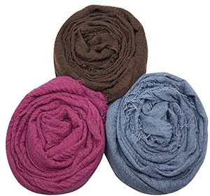 MANSHU 6 PCS Womens Soft Scarf and Wrap