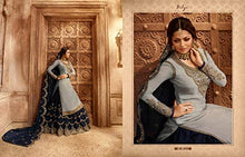Load image into Gallery viewer, Delisa New Indian/Pakistani Eid Special Party/Ethnic wear Georgette Straight Ghagra Style Salwar for Womens