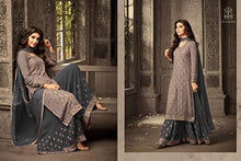 Load image into Gallery viewer, Delisa Indian/Pakistani Ethnic Wear Georgette Plaazosharara for Women