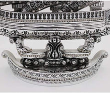 Load image into Gallery viewer, Modefa Islamic Turkish Table Decor Showpiece Gift Sculpture Figure Arabic 99 Names of Allah Sailboat (Silver)
