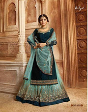 Load image into Gallery viewer, Delisa New Indian/Pakistani Eid Special Party/Ethnic wear Georgette Straight Ghagra Style Salwar for Womens