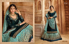 Load image into Gallery viewer, Delisa New Indian/Pakistani Eid Special Party/Ethnic wear Georgette Straight Ghagra Style Salwar for Womens