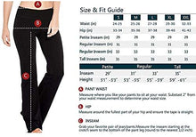 Load image into Gallery viewer, Houmous S-XXL Petite/Regular/Tall Length, Women&#39;s Yoga Bootleg Pants Inner Hidden Pocket Workout Pants - Zainab&#39;s Closet