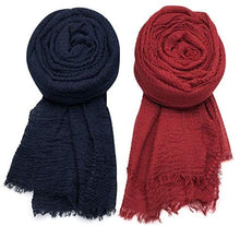 Load image into Gallery viewer, MANSHU 3 PCS Soft Large Scarf Shawl Wrap Hijab - Zainab&#39;s Closet