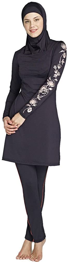 Lazy Cat Modest Muslim Swimwear Swimsuit for Women - Zainab's Closet