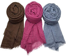 Load image into Gallery viewer, MANSHU 6 PCS Womens Soft Scarf and Wrap