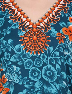 Miss Lavish London Ladies Kaftan Kimono Maxi Style Dress Teens-Adult Women in Regular to Plus Size
