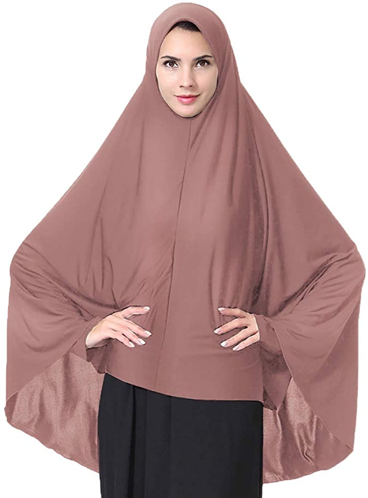 Ababalaya Elegant Modest Islamic Soft Lightweight Jersey Hijab - Zainab's Closet