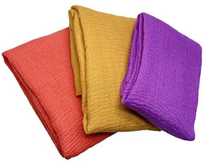 MANSHU 3 PCS Soft Large Scarf Shawl Wrap Hijab - Zainab's Closet