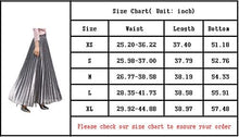 Load image into Gallery viewer, CHARTOU Women&#39;s Premium Metallic Shimmer Accordion Pleated Long Maxi Skirt