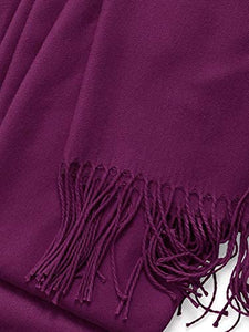 Soft Elegant Cashmere Pashimina Feel Shawls and Wraps Scarfs for Women - Zainab's Closet