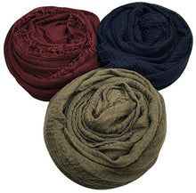 Load image into Gallery viewer, AxeSickle 3PCs Scarf Shawl Wrap Hijab - Zainab&#39;s Closet