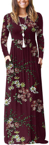 VIISHOW Casual Maxi Dress with Pockets - Zainab's Closet