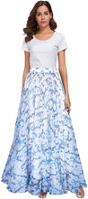 Load image into Gallery viewer, Afibi Womens Full/Ankle Length Blending Maxi Chiffon Long Skirt - Zainab&#39;s Closet