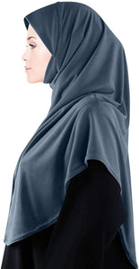 Amira Ready to Wear One-Piece Instant Soft Hijab Head Wrap - Zainab's Closet
