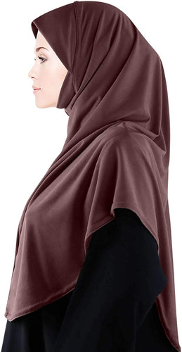 Amira Ready to Wear One-Piece Instant Soft Hijab Head Wrap - Zainab's Closet