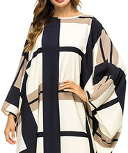Load image into Gallery viewer, Xiannu Plus Size Maxi Batwing Sleeve Arabic Kaftan Dress - Zainab&#39;s Closet
