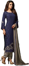 Load image into Gallery viewer, Delisa Indian/Pakistani Ethnic wear Georgette Straight Salwar Kameez