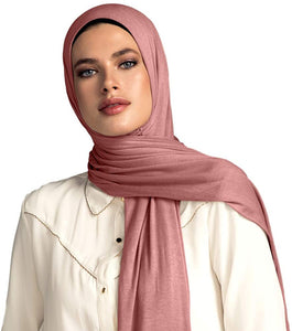 Voile Chic 8 Colors Premium Jersey Head Scarf Wrap
