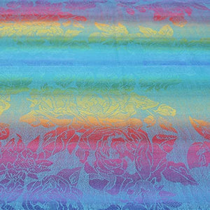 Multicolor Floral Womens Jacquard Cotton Pashmina Wrap Shawl Tassel Scarf - Zainab's Closet