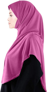 Amira Ready to Wear One-Piece Instant Soft Hijab Head Wrap - Zainab's Closet