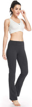 Load image into Gallery viewer, Houmous S-XXL Petite/Regular/Tall Length, Women&#39;s Yoga Bootleg Pants Inner Hidden Pocket Workout Pants - Zainab&#39;s Closet