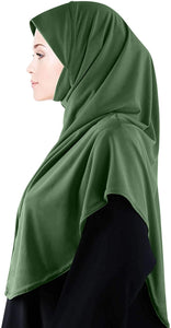 Amira Ready to Wear One-Piece Instant Soft Hijab Head Wrap - Zainab's Closet